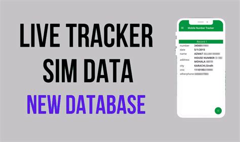 Use cases of Live Tracker Pakistan 2022. . Live tracker sim data